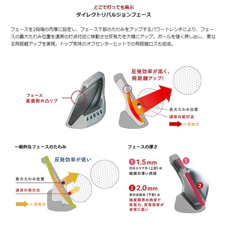 AKA オノフ アイアン 5本セット（#6〜9、PW） 2024年モデル MP-524I