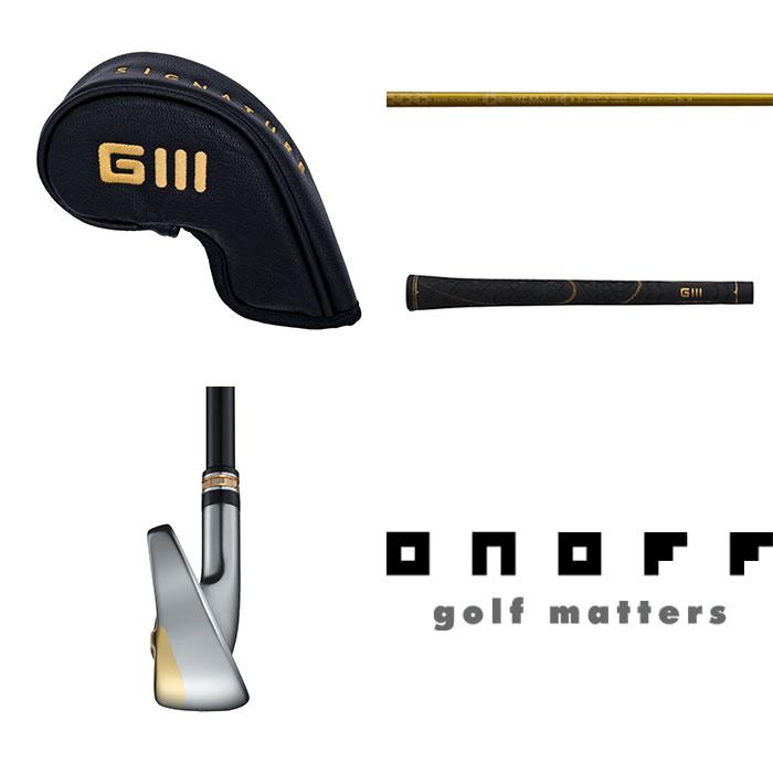 ONOFF オノフ アイアン単品 グローブライド ダイワ Glll SIGNATURE IRON SVF EX VI FM-424I カーボン ...