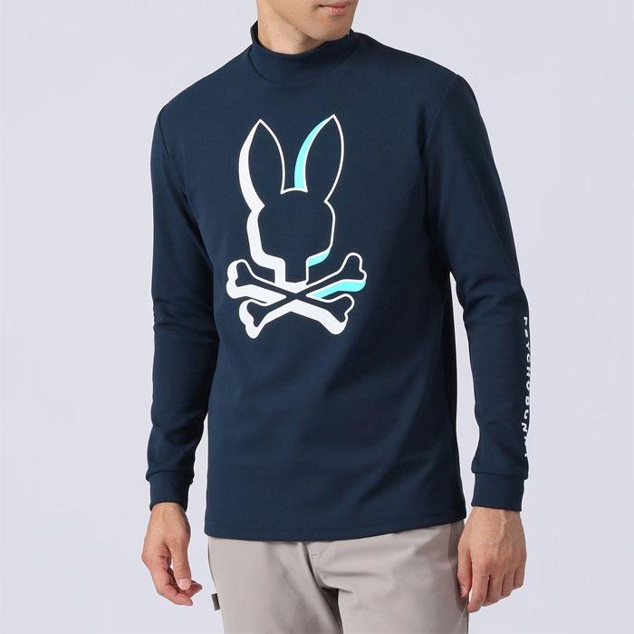 Psycho Bunny サイコバニー ゴルフ NEON BUNNY モックネック Psycho Bunny サイコバニー ゴルフ NEON BUNNY モックネック