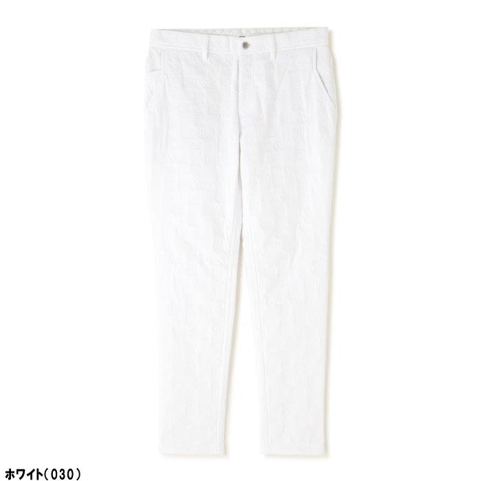 ピン　アパレル　ゴルフ　モノグラム柄　ストレッチパンツ　中綿　保温　防寒防風 ピン アパレル ゴルフ モノグラム柄 ストレッチパンツ 中綿 保温