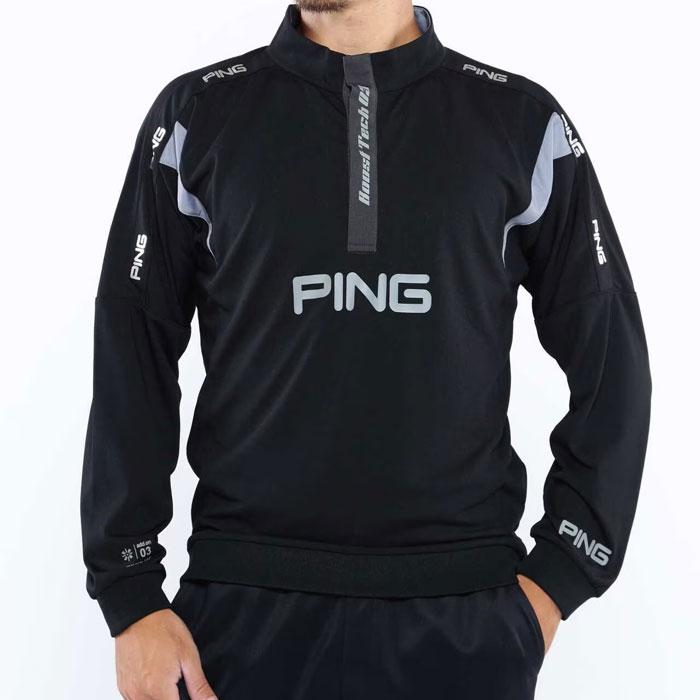 PING（ピン） ゴルフ アドエルム ニュージャージ 長袖 ハーフジップ