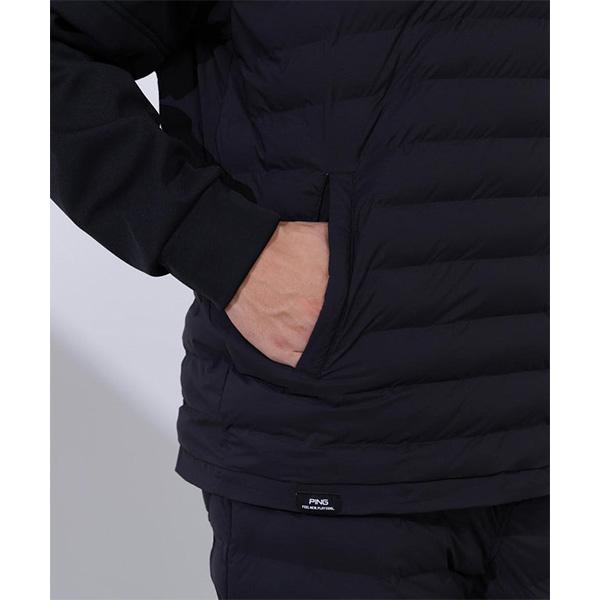 PING（ピン） ゴルフ 長袖 2WAY ハイブリッド 中綿 スニードブルゾン