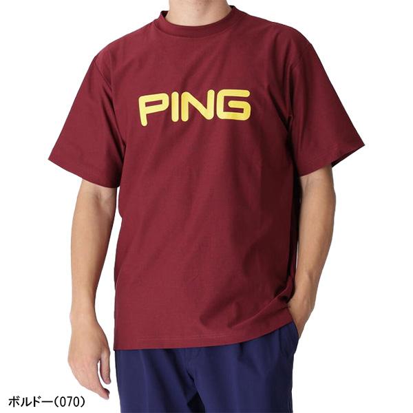PING（ピン） ゴルフ 半袖 Tシャツ ONE OCEAN 天竺半袖ティーシャツ