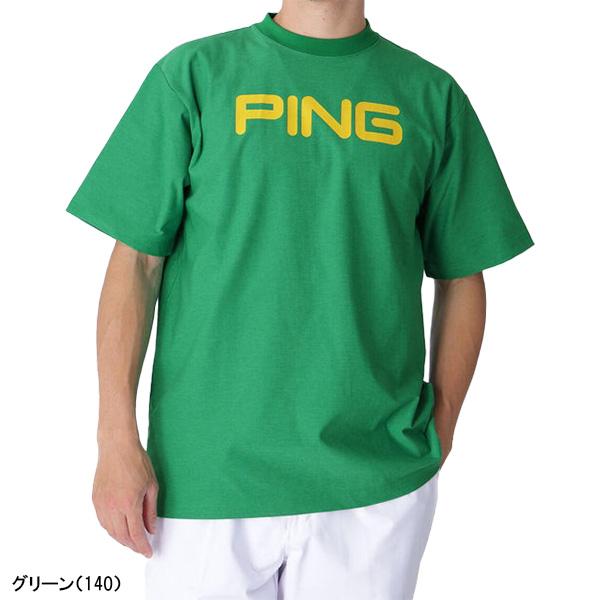 PING（ピン） ゴルフ 半袖 Tシャツ ONE OCEAN 天竺半袖ティーシャツ