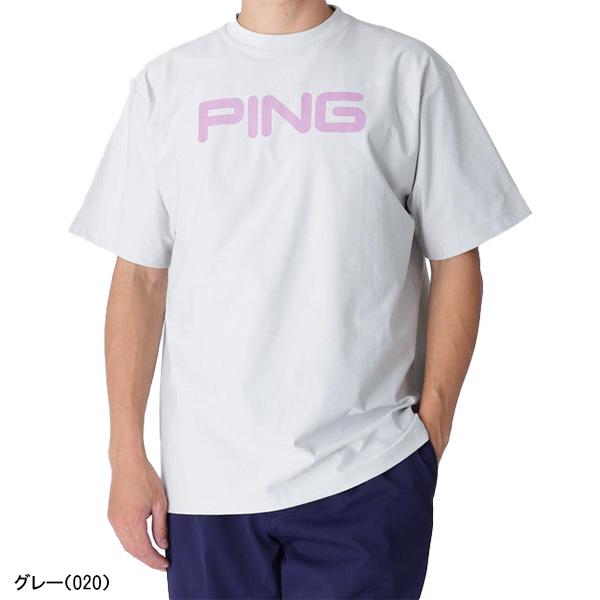PING（ピン） ゴルフ 半袖 Tシャツ ONE OCEAN 天竺半袖ティーシャツ 