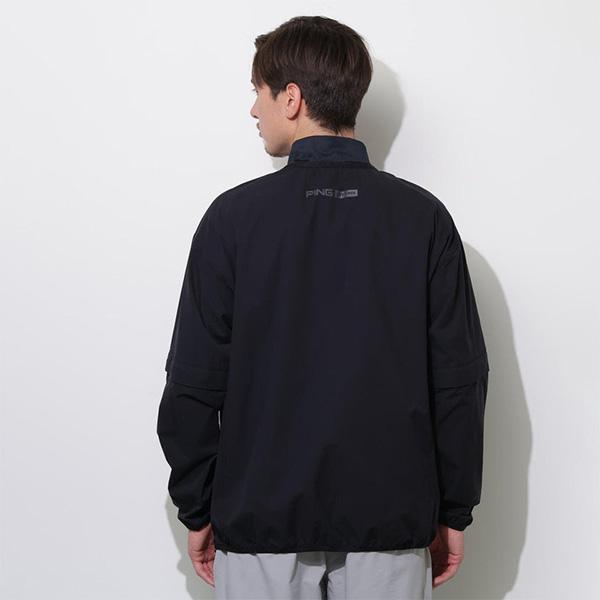 PING（ピン） ゴルフ 長袖 半袖 2WAY ブルゾン ストレッチリップス