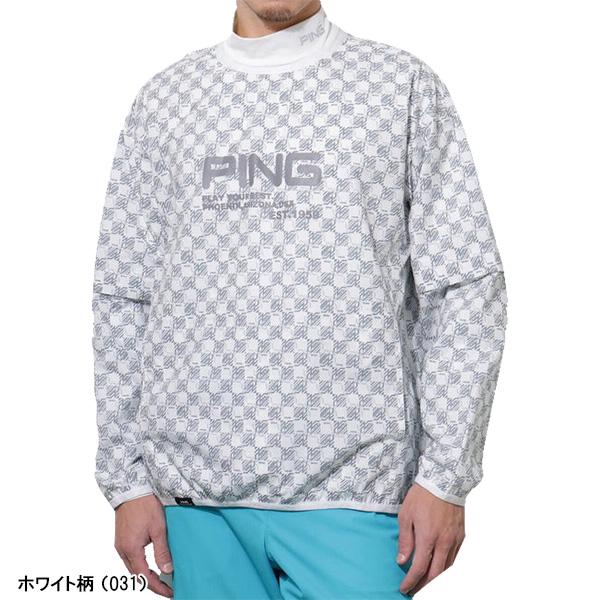 PING（ピン） ゴルフ 長袖 半袖 2WAY ブルゾン ストレッチリップス