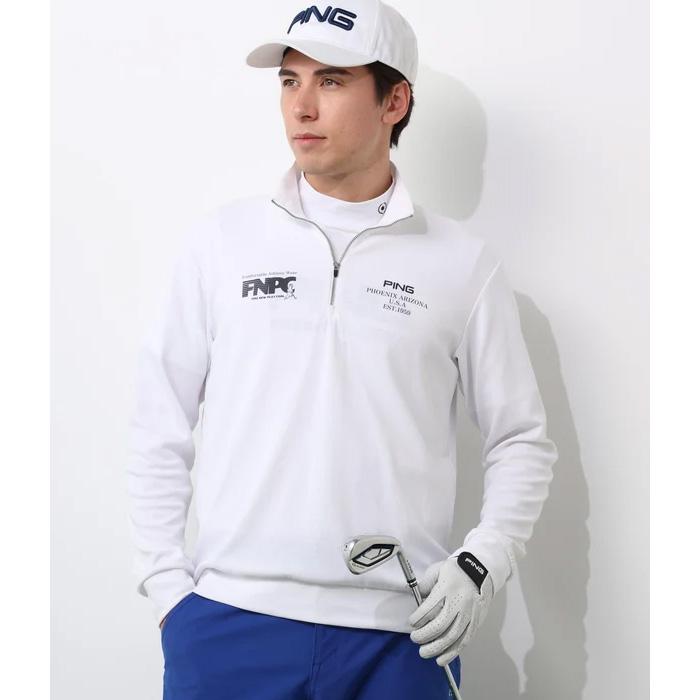 PING（ピン） ゴルフ 長袖 全方向ストレッチ ダブルフェイス ドライ