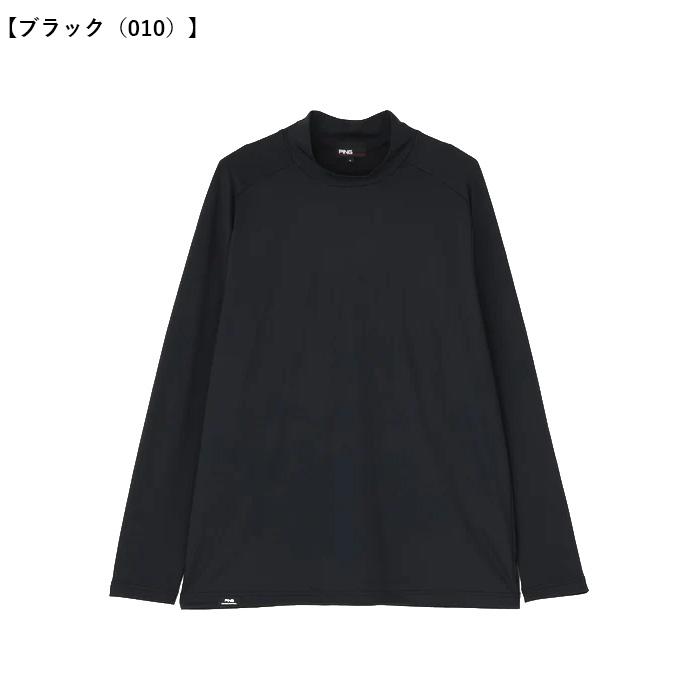 PING（ピン） ゴルフ 長袖 パネル ジャカード ハイネック シャツ