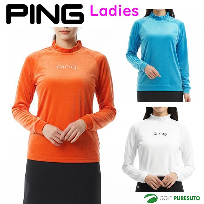 PING（ピン） レディース アパレル ゴルフウェア 長袖 変形襟