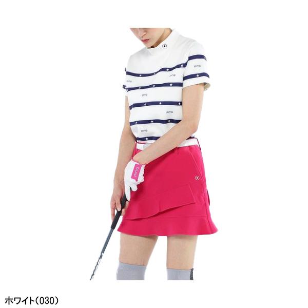 PING レディース ピン アパレル ゴルフウェア 半袖 ハイネック PING レディース ピン アパレル ゴルフウェア 半袖 ハイネック