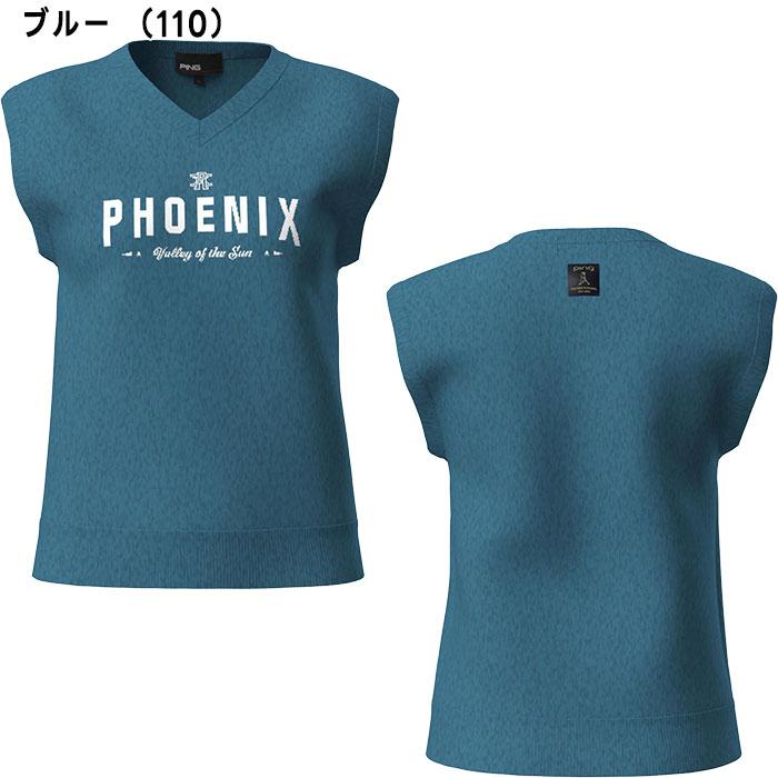 レディース ピン ゴルフ デニムライクニット／カノコ レイヤード ツインニット 622-5274900 ゴルフウェア トップス 2025年秋冬モデル PING GOLF 爆買_5