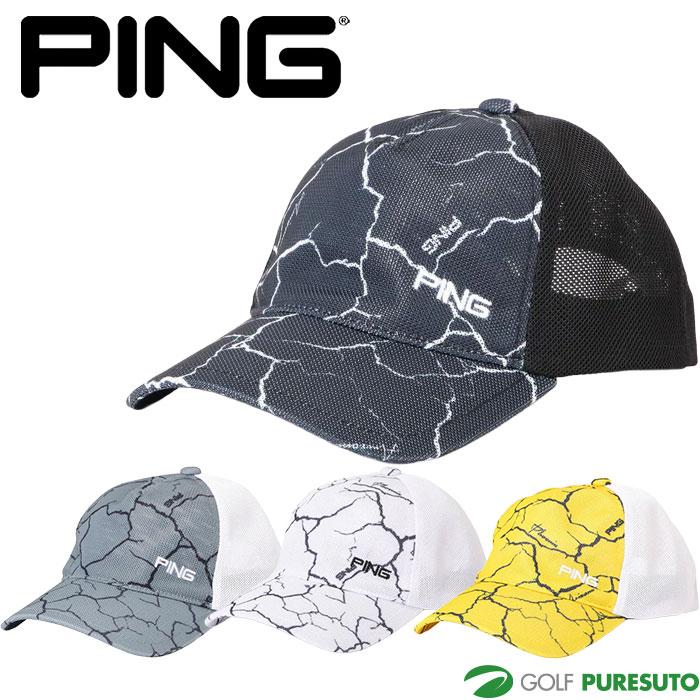 PING ピン ゴルフ 総柄プリント キャップ 621-5187301 ゴルフ