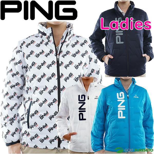 PING（ピン） レディース アパレル ゴルフウェア 長袖 フルジップ 接結