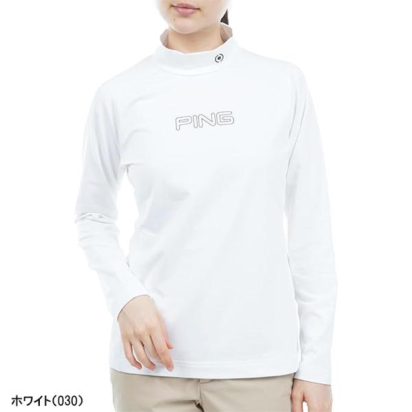 PING レディース ピン アパレル ゴルフウェア 長袖 ハイネック