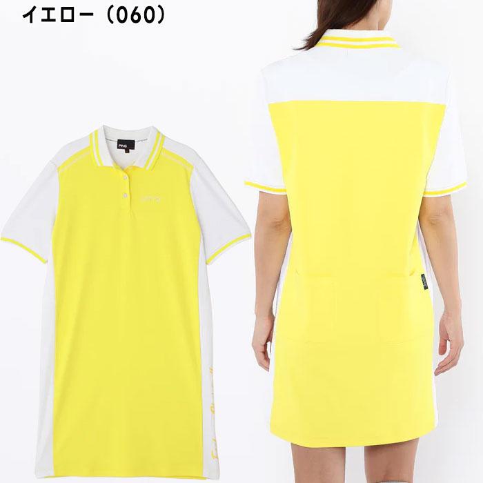 PING レディース ピン ゴルフ テラカノコ 半袖 バイカラー ポロ