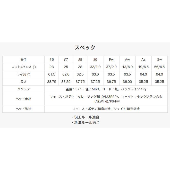 【練習用クラブ】プロギア egg IRON PC 2017年モデル アイアン 単品 Aw MCI PRACTICE／MCI PRACTICE PLUS カーボンシャフト【■PU■】_6