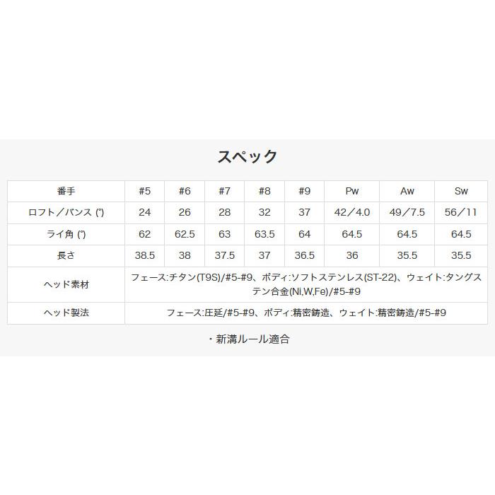 【練習用クラブ】プロギア NEW iD nabla RED TITANFACE 2014年モデル アイアン 単品 Sw MCI PRACTICE／MCI PRACTICE PLUS カーボンシャフト【■PU■】_6