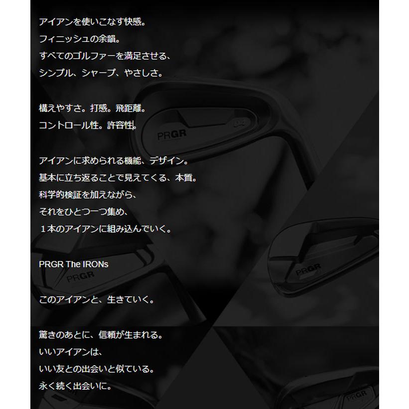 プロギア 03 アイアン 5本セット（#7-#9、P、A）NS PRO 850GH neo（S）スチールシャフト 2025年モデル[PRGR ゼロ サン] 爆買_6
