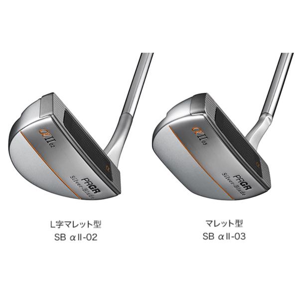 新品未使用品　PRGR Silver Blade αII パター SILVER-BLADE プロギア αII パター 日本仕様 爆買 : ゴルフ プレスト