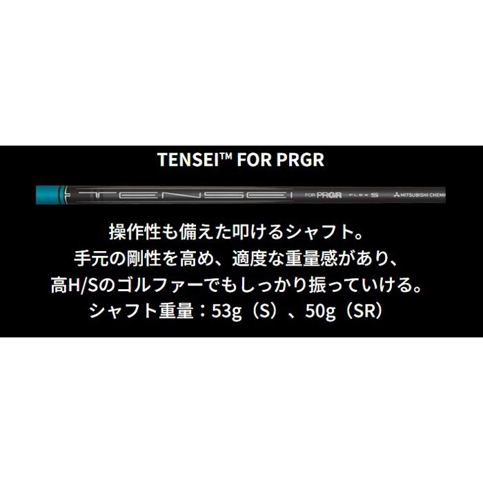 RS プロギア RSXシリーズ MAX ドライバー 2024年モデル TENSEI FOR