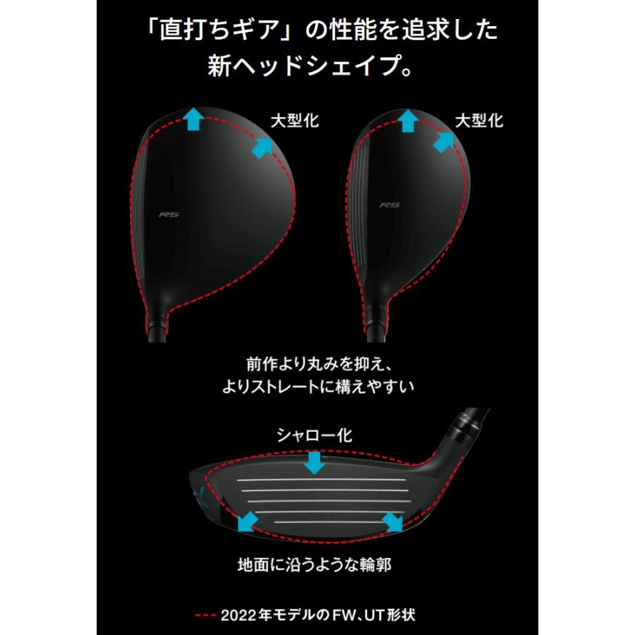 RS プロギア RSXシリーズ フェアウェイウッド 2024年モデル TENSEI FOR