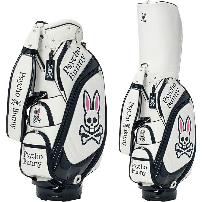 Psycho Bunny/サイコバニー ゴルフ キャディバッグ９型 美品！ Psycho Bunny（サイコバニー） ゴルフ キャディバッグ ゴルフバッグ