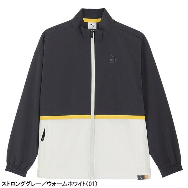 PUMA（プーマ） ゴルフ 長袖 FOG パネル カラー リラックス フルジップ