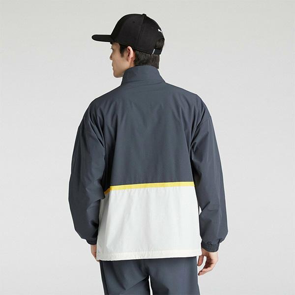 PUMA（プーマ） ゴルフ 長袖 FOG パネル カラー リラックス フルジップ
