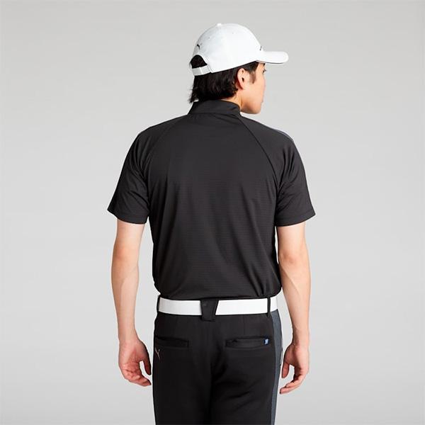 PUMA（プーマ） ゴルフ 半袖 モックネックシャツ PF テック ライン