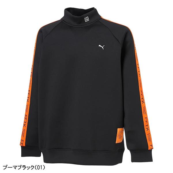 PUMA（プーマ） ゴルフ PUMA×FFTK ビッグラベル 長袖 モックネック