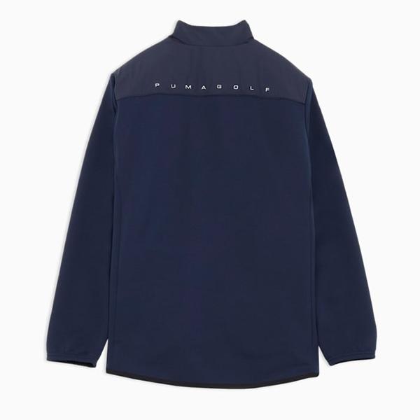 PUMA（プーマ） ゴルフ 長袖 フルジップジャケット PB ハイブリッド