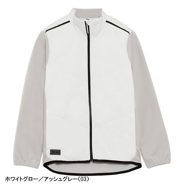 PUMA（プーマ） ゴルフ 長袖 フルジップジャケット PB ハイブリッド