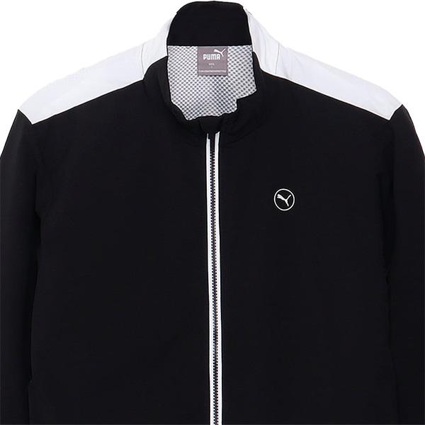 PUMA（プーマ） ゴルフ 長袖 フルジップブルゾン ストレッチ タフタ