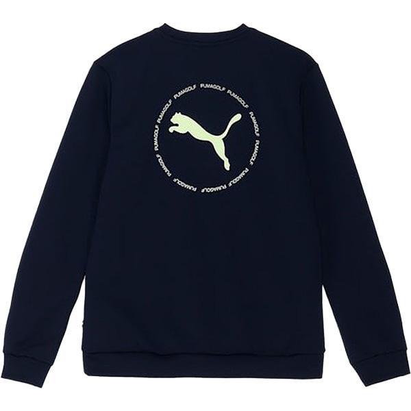 PUMA（プーマ） ゴルフ 長袖 クルーネック スウェット サークル