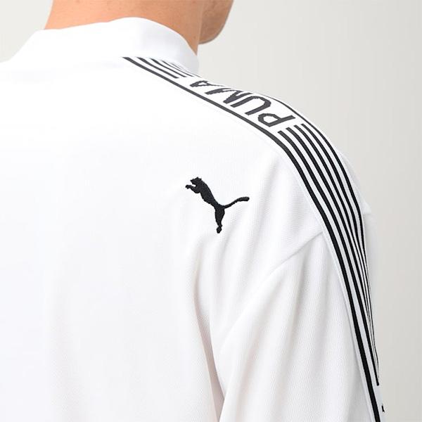 PUMA（プーマ） ゴルフ 長袖 モックネックシャツ PC ストレッチ