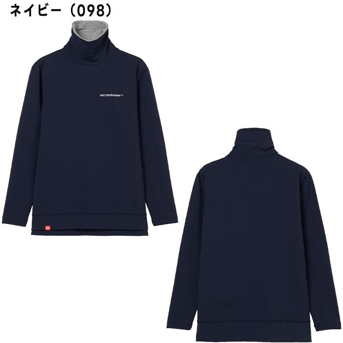 Rosasen（ロサーセン） ゴルフ 長袖 ストレッチ 防風 ハイネック プル