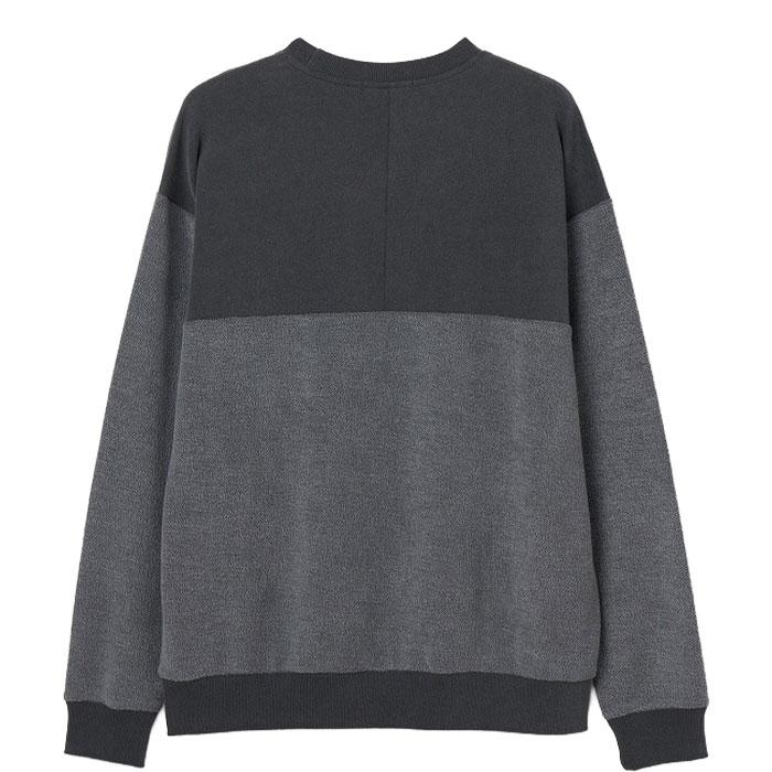 Rosasen（ロサーセン） ゴルフ 長袖 ウラケ裏使い ウォッシュド プル