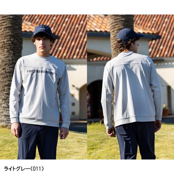 Rosasen（ロサーセン） 長袖 クルーネックプルオーバー 超撥水 ルー