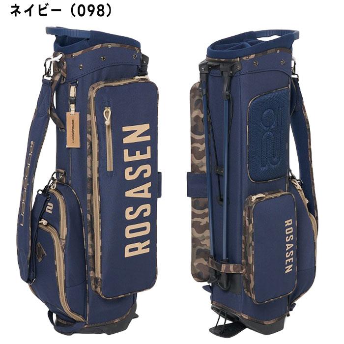 ロサーセン 9.0型 オックス 軽量スタンドキャディバッグ 046-14801 ゴルフバッグ スタンドタイプ ネームプレート刻印無料！ 2025年秋冬モデル Rosasen GOLF Rosasen（ロサーセン） 9.0型 オックス 軽量スタンドキャディバッグ