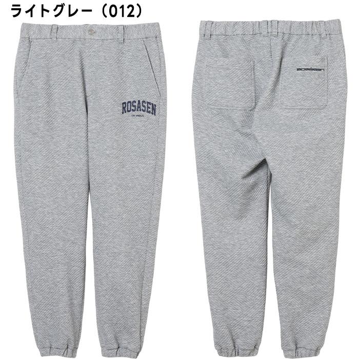Rosasen（ロサーセン） ゴルフ A-Line 膨れジャカード パンツ 047