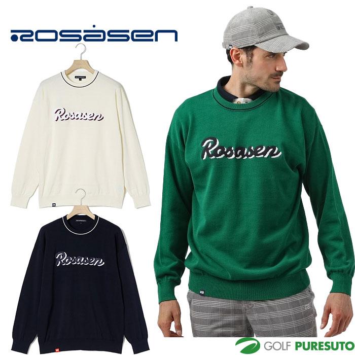 ロサーセン ゴルフ コットンハイゲージ ニット 044-12912 ゴルフウェア トップス 2024年秋冬モデル Rosasen GOLF Rosasen（ロサーセン） ゴルフ コットンハイゲージ ニット 044-12912