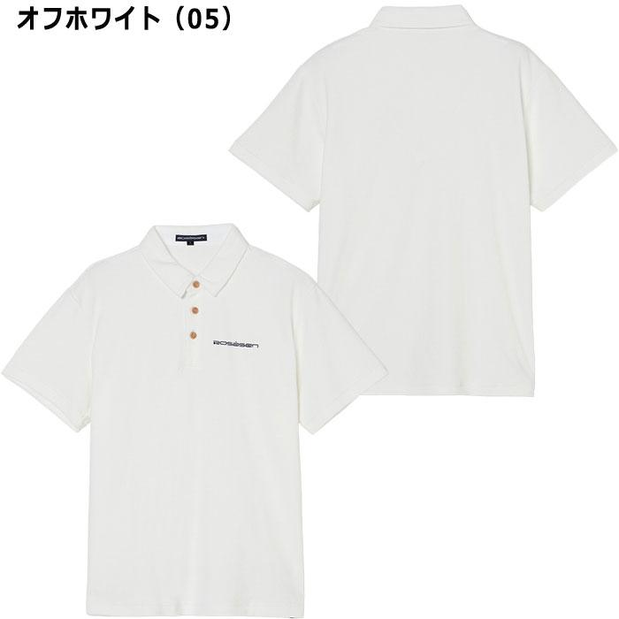 Rosasen（ロサーセン） パイル 半袖 ポロ 044-23341 ゴルフウェア
