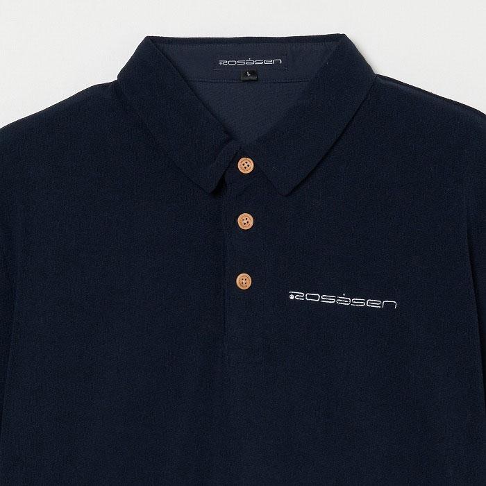 ロサーセン パイル 半袖 ポロ 044-23341 ゴルフウェア トップス 2025年春夏モデル Rosasen GOLF Rosasen（ロサーセン） パイル 半袖 ポロ 044-23341 ゴルフウェア
