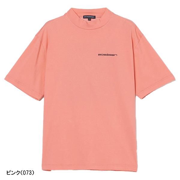 Rosasen（ロサーセン） 半袖 モックネックシャツ クール天竺 メンズ