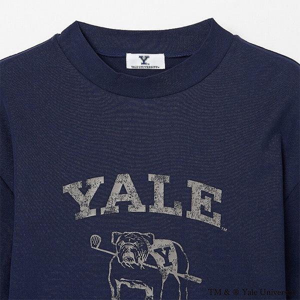 Rosasen（ロサーセン） 半袖 モックネックシャツ 冷感コットン YALE