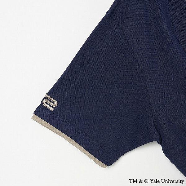 Rosasen（ロサーセン） 半袖 モックネックシャツ 冷感コットン YALE