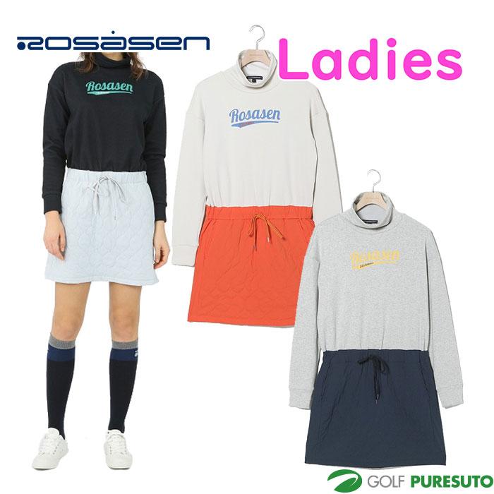Rosasen（ロサーセン） 在庫処分 レディース ゴルフ ワンピース 裏起毛