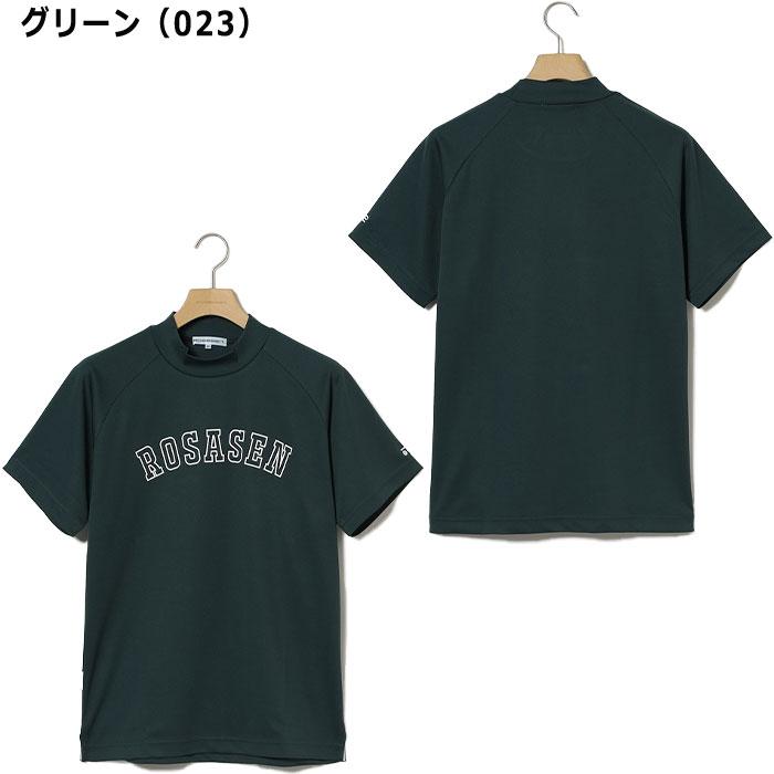 Rosasen（ロサーセン） ゴルフ A-Line モックネック 半袖シャツ メンズ