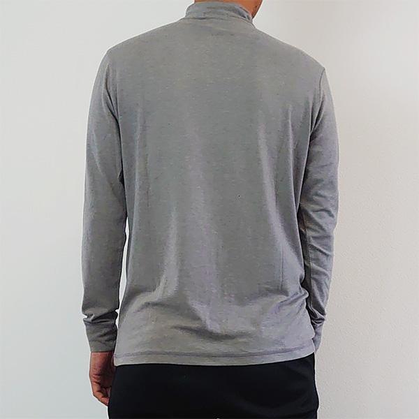 Rosasen（ロサーセン） 長袖 ハイネックシャツ A-Line ストレッチ